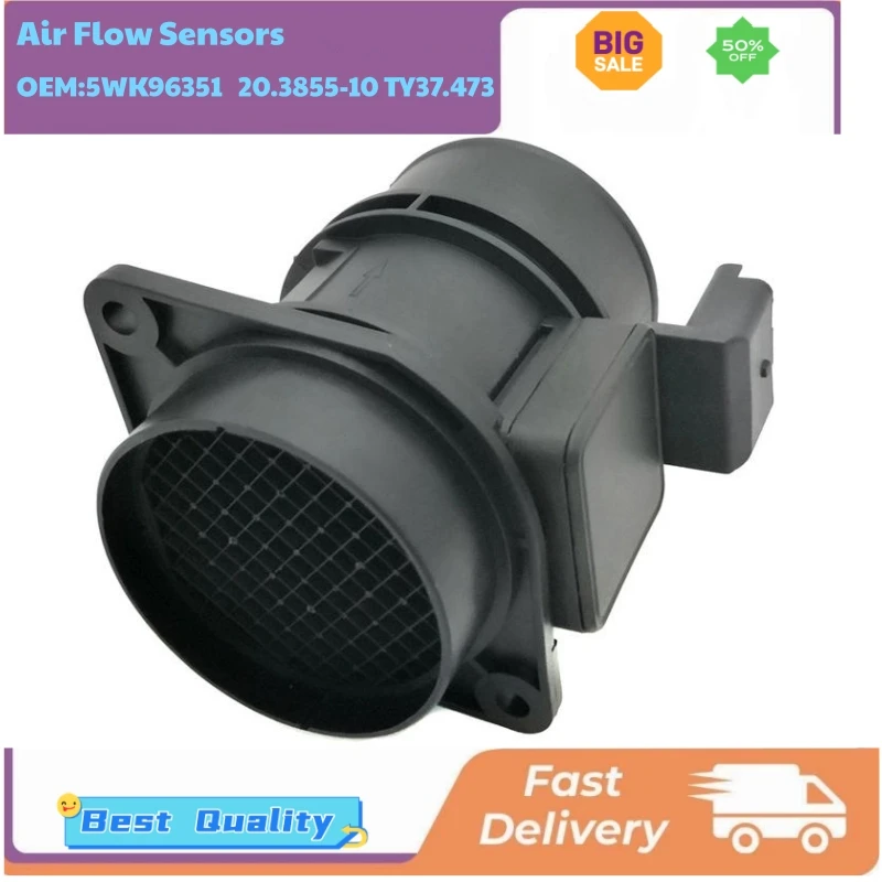 

Mass Air Flow Sensors 5WK96351 20.3855-10 TY37.473 for Gazelle Euro 3 ECU ZMZ-406 Mikas11 GAZ 3302 3110 UAZ BITS 405 Volga