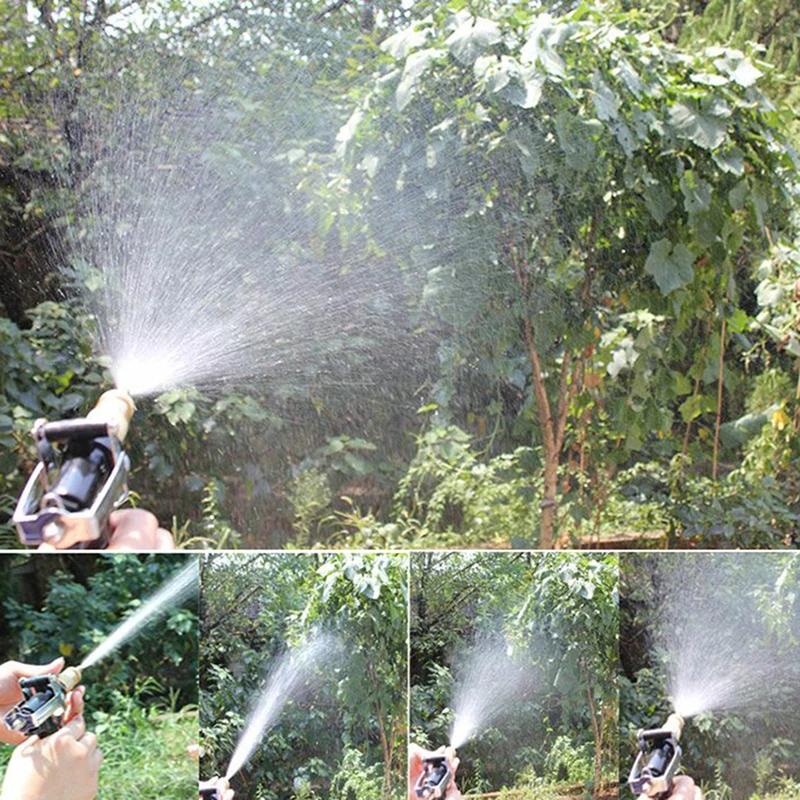 Pistola de agua portátil de alta presión para limpieza de coches, manguera de riego de jardín, boquilla de aspersor, pistola de agua de espuma