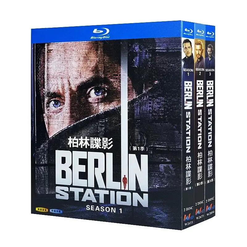 

Berlin Spy Season 1-3 Blu-ray High Definition German TV Series BD Discs Box Set