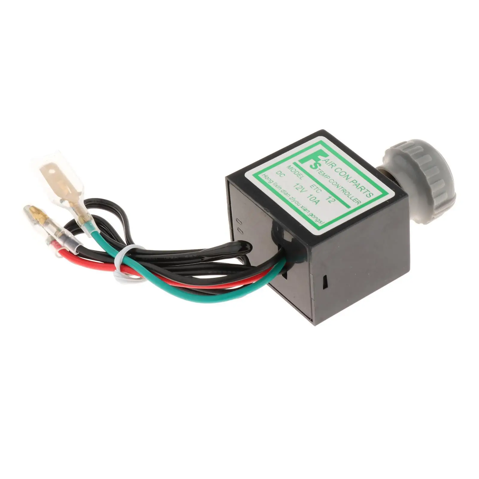 Rotary Thermostat Switch Adjustable Temperature Control ABS Plastic Auto Parts for S10 Chevrolet Accessories