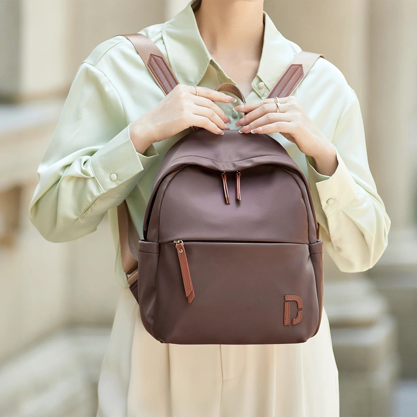 

ZOOLER Горячая сумка женский рюкзак большой емкости сумка для девочек классическая новая дорожная сумка модный женский рюкзак OXFORD # JH631