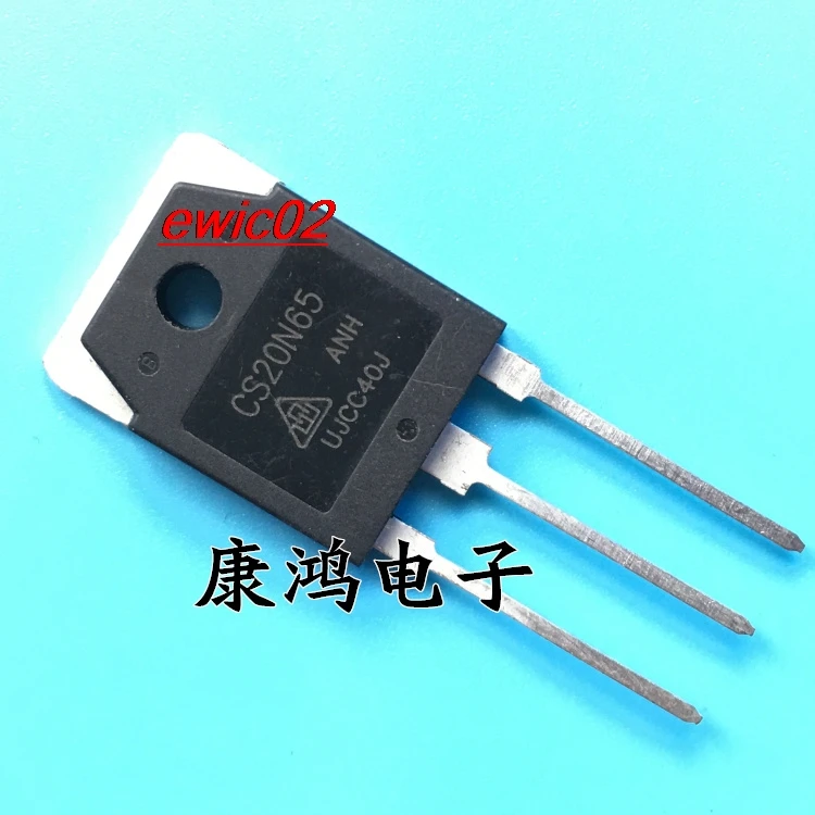 10pieces Original stock  CS20N65 20N65 TO-3P MOS 20A/650V