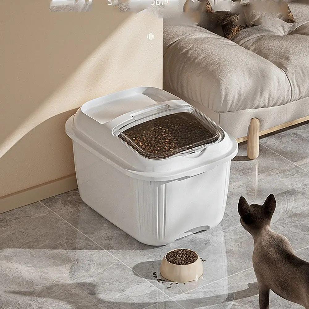 Durable Moisture-proof Rice Bucket Large Capacity Waterproof Sealed Rice Grain Storage Box Leakproof Convenient Sealed Cans