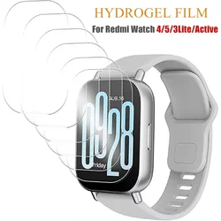 Cover for Xiaomi Redmi Watch 5 3 Active Lite Smart Watch Screen Protector Anti-Scratch Mi Redmi Watch 4 Prottiecve Film