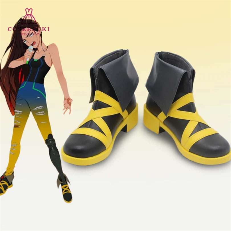 

Alien Stage Hyuna Cosplay Shoes Boots Custom Made Halloween Christmas Shoes