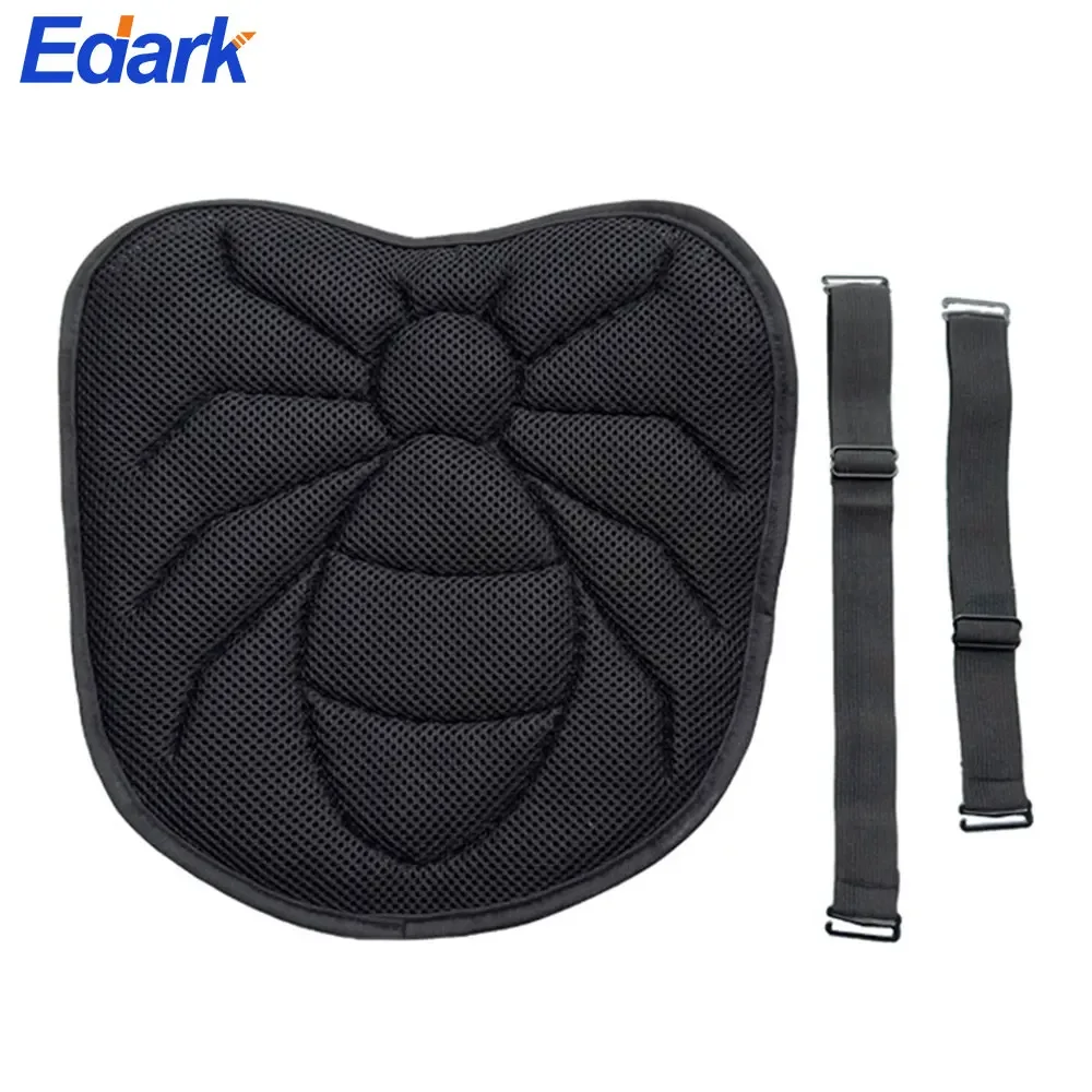 Motorcycle Cool Seat Cover, Breathable Motorbike Mesh Seat Cushion Pad, Airflow Non-slip Motorcycle Saddle Sun Protection Cover