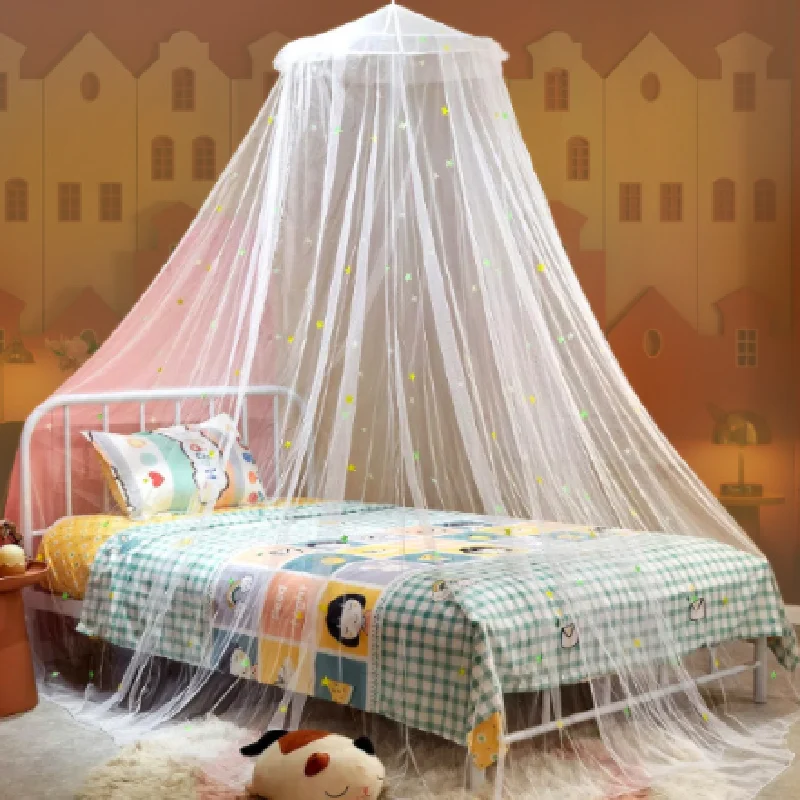 Summer Hung Dome Proof Tent  Mosquito Net Double Bed Curtain Nets Home Adults Bedroom Baby Bed Mosquito Net  Hanging Decoration