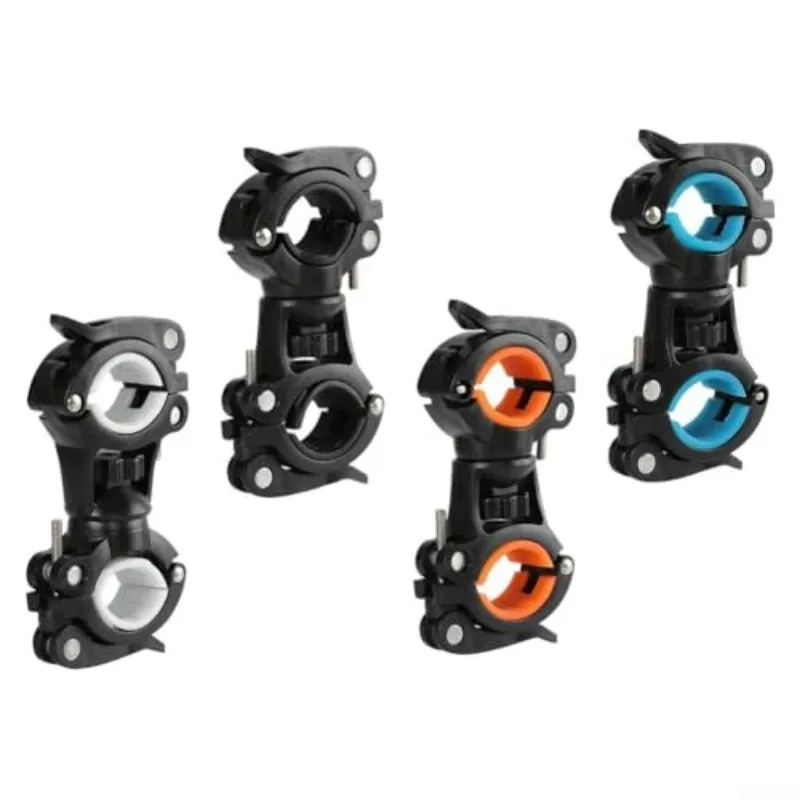

360 Degree Multifunctional Rotatable Cycling Accessories for Bicycle Lamp Holder LED Flashlight Stand Bike Light Bracket