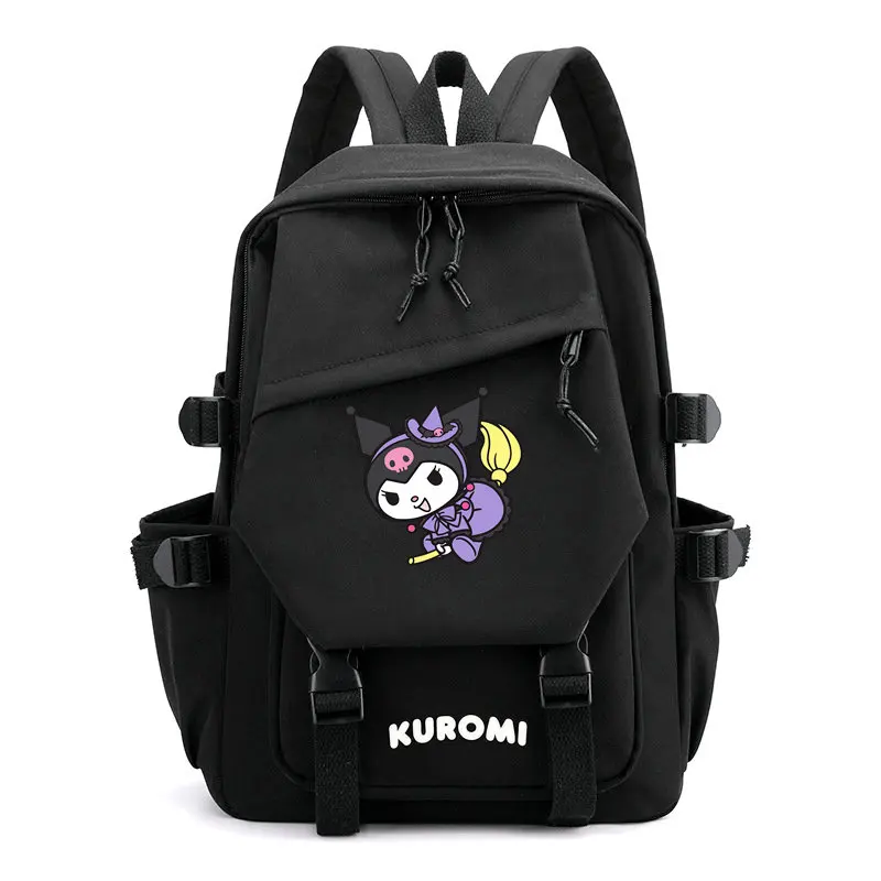 Mochila Kuromi duża pojemność wodoodporna plecak do szkoły Kawaii Anime torebka cosplay torba podróżna uczeń dziewczyna prezent