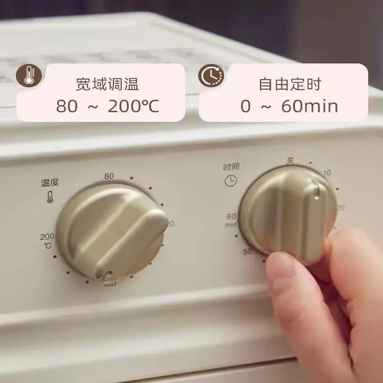 Japan BRUNO visual air fryer electric oven multi-functional heating temperature control intelligent cooking home new