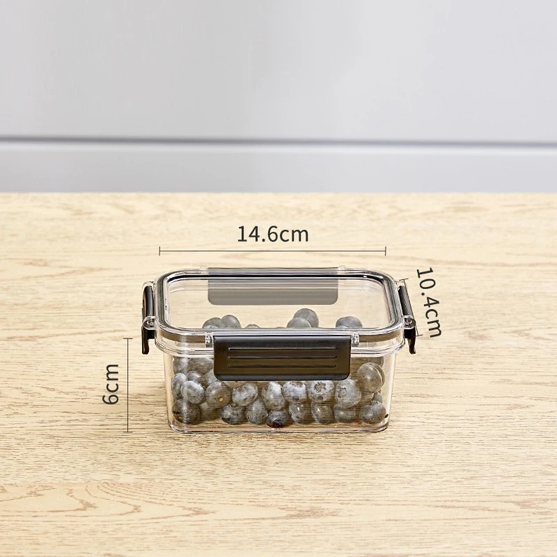 Crisper Special Storage Box For Food-Grade Refrigerator Fruit Lunch Box Heatable Sealed Box Set