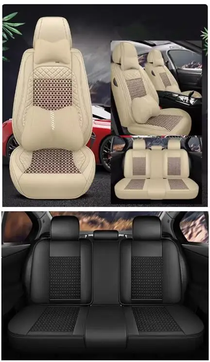 

Front and Back car seat covers for Mitsubishi Outlander 5 seats 2025-2015 breathable seat cushion Good quality seat case