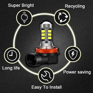 Frontfluss Licht des Autos nach Nissan, LED -Lampe, Zubehör, März 2010, 2012, 2012, 2013, 2014, 2015, 2pcs 12 Hauptverkäufe Nissan March Mile Lighthouse - №4