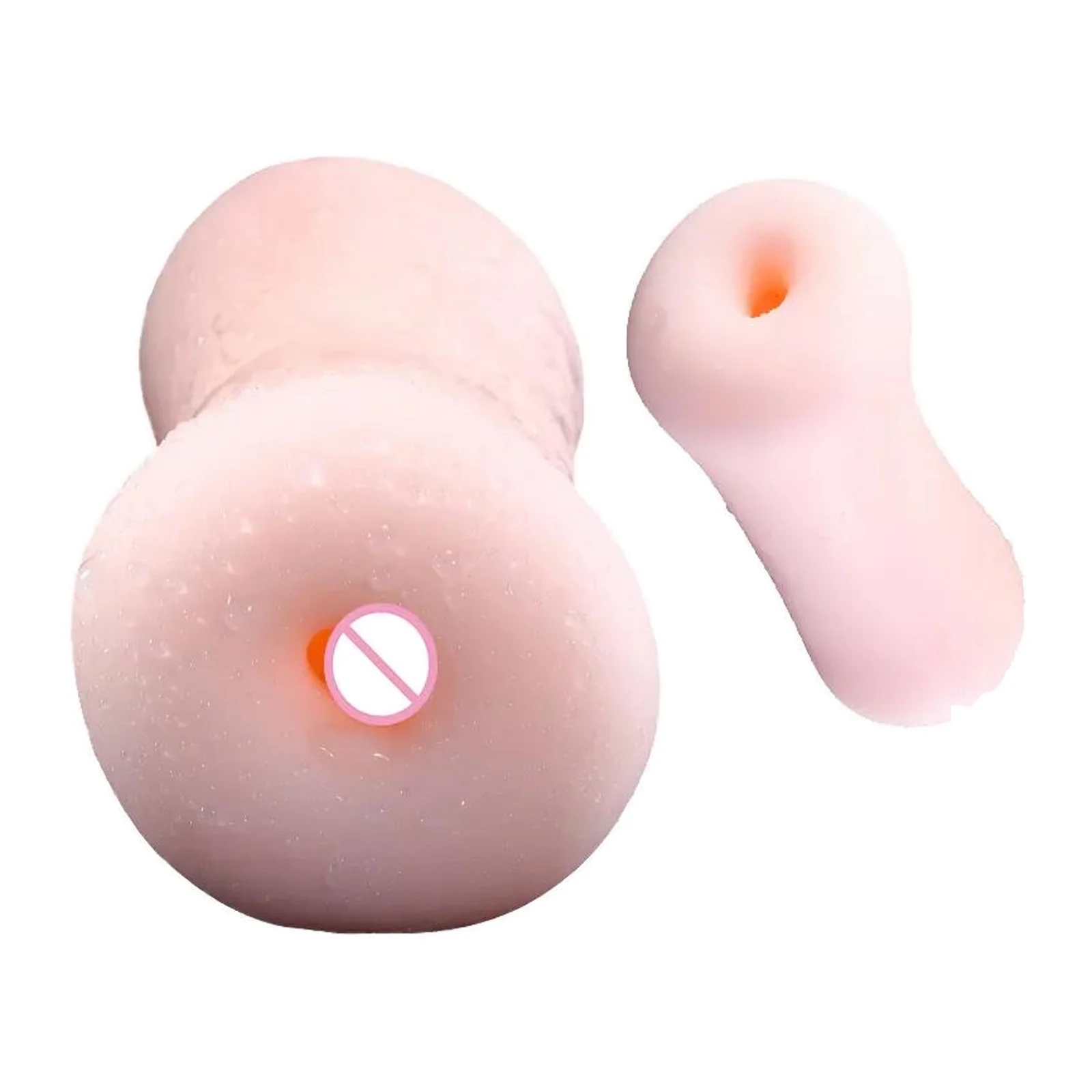 Sex Doll Vagina Anus Channels Masturbator Cup Pocket Pussy Soft Silicone Adult Sex Toys For Men