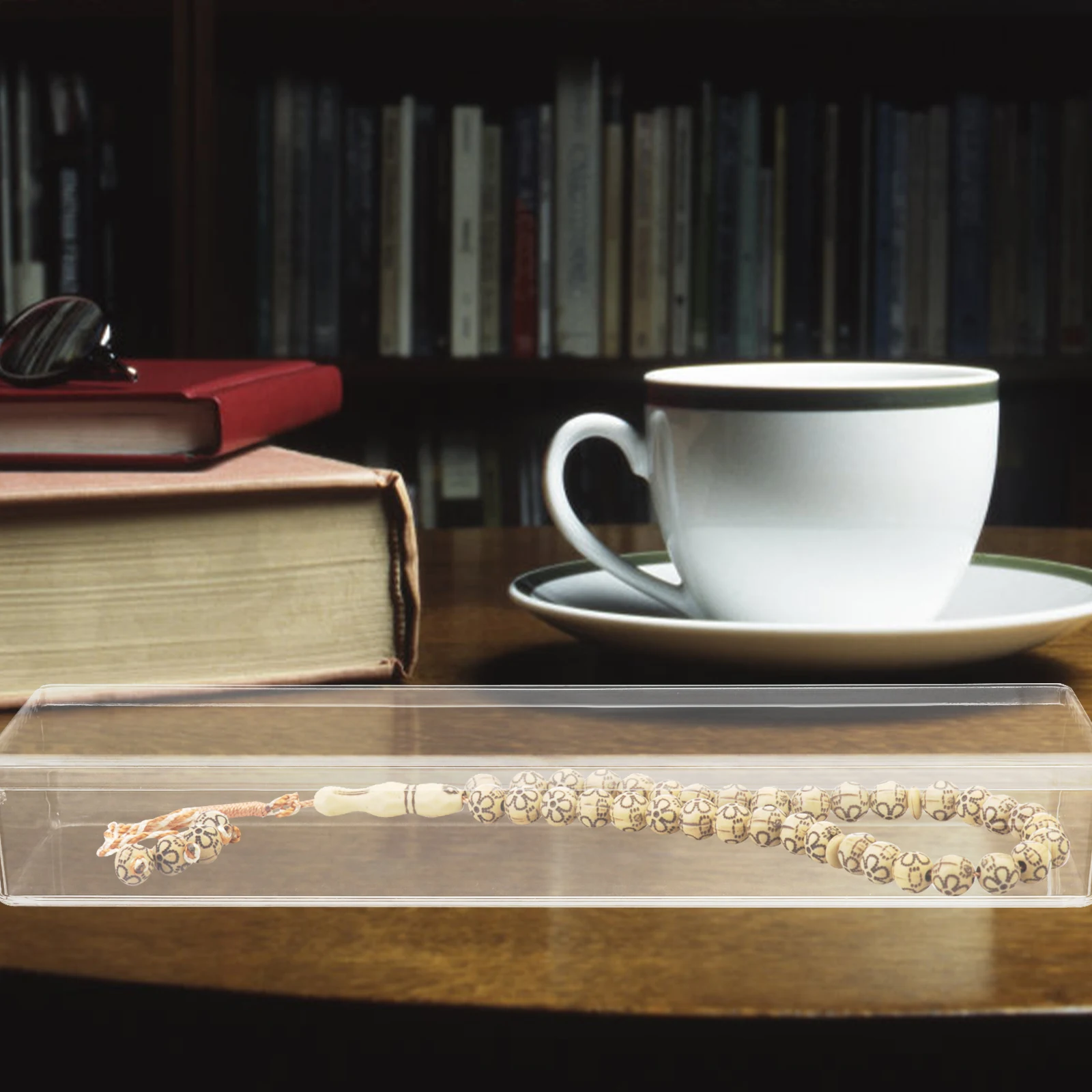 

Clear Large Acrylic Jewelry Storage Box Organizer Earrings Necklaces Bracelets Sealable Container Case For Desktop Bedroom