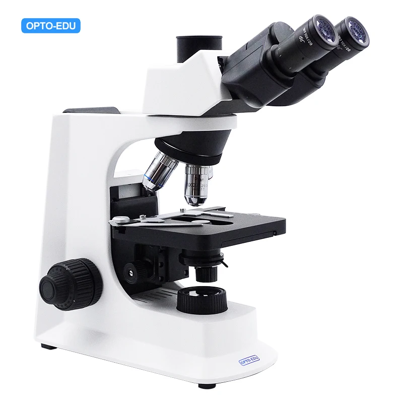 OPTO-EDU A12.2601-DT Trinocular Quadruple Biological Microscope 5000x