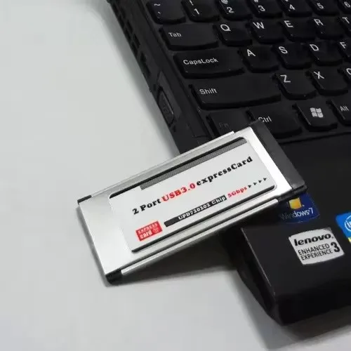 

XT-XINTE LT402 Notebook SuperSpeed 5Gbps 2 Port USB 3.0 34MM ExpressCard Expansion Card for Laptop