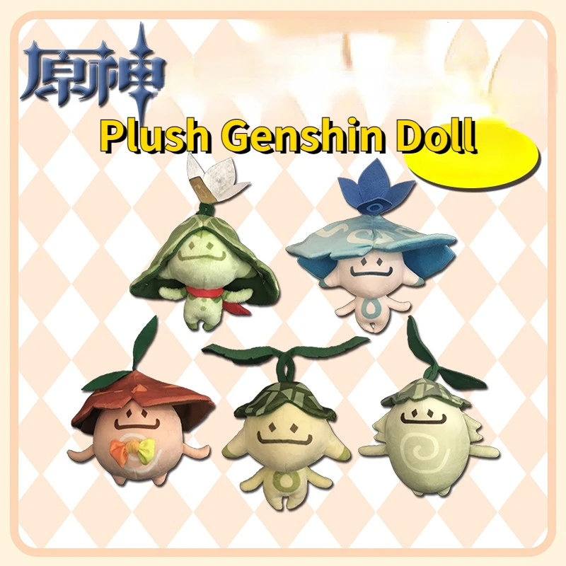 

Genshin Peripheral Game Ornaments Dolls Forest Characters Lannaro Family Trumpet Doll Toys Mini Keychain Backpack Gifts 15/25cm