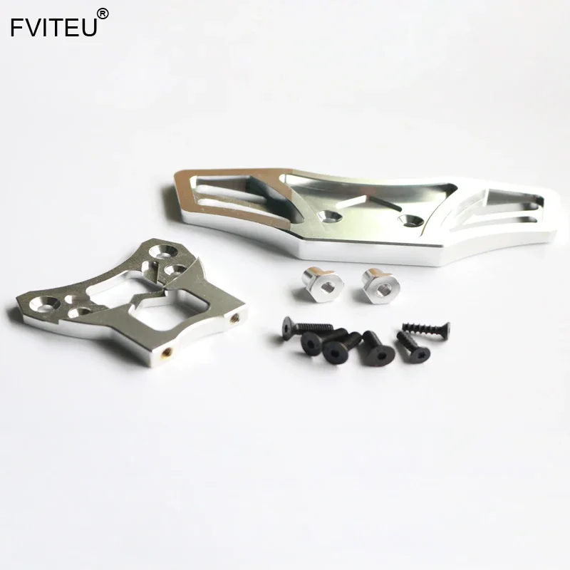 FVITEU CNC alloy front bumper set fits 1/5 HPI Baja 5b ss 5t 5sc Rovan King Motor