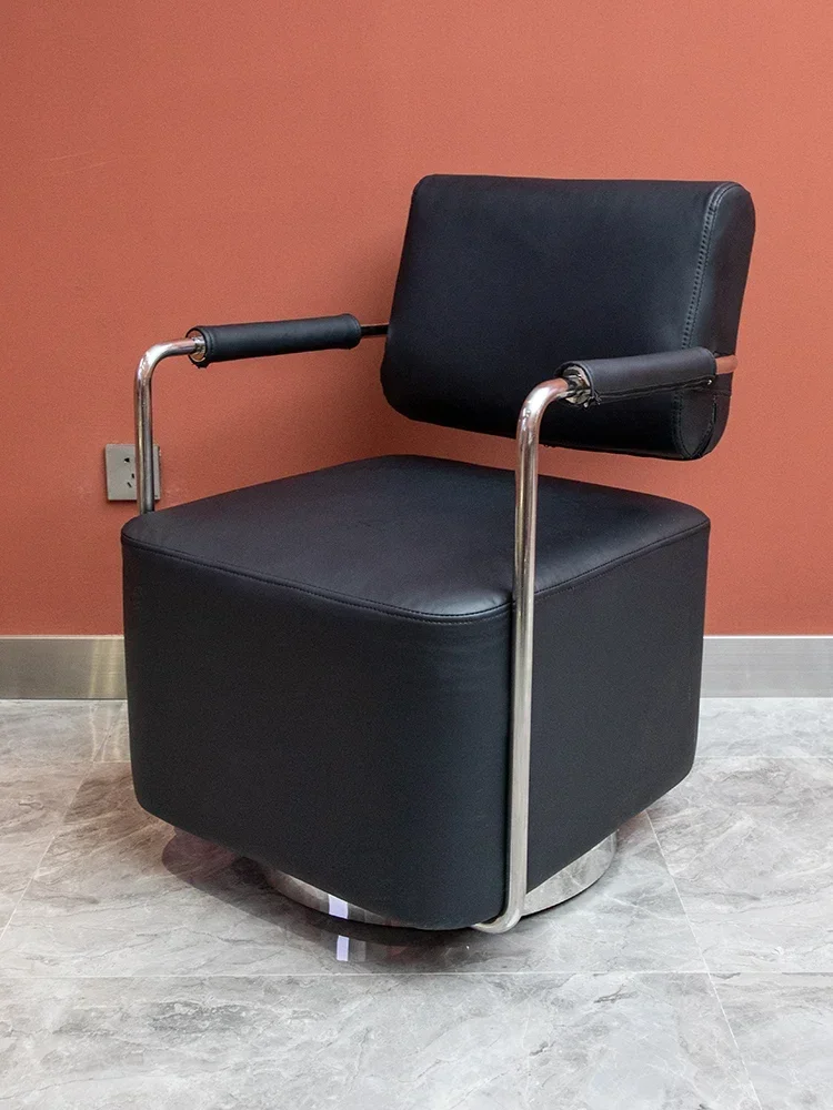 Specially designed leisure hot dye chairs for hair salons, simple and high-end Japanese style