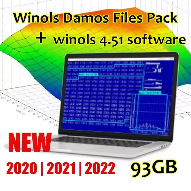

Software Winols 4.51 with 93GB WINOLS DAMOS Big Archive Damos Mappacks BIG PACK Package Chip Tuning Maps All data maps file
