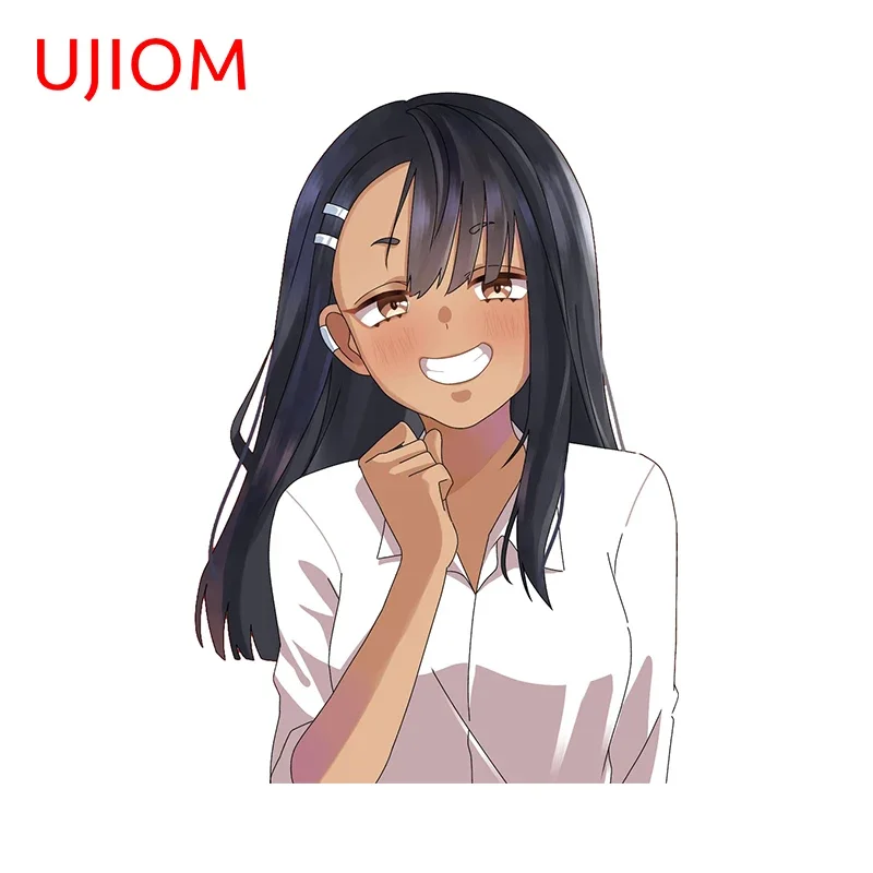 UJIOM 13cm X 9.1cm Hayase Nagatoro Sexy Anime Girl Fascinating Wall Stickers Bathroom Decal Creative Wardrobe Decor Wallpapers