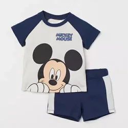 Summer T-shirt Shorts Children's Short Sleeve Set Cotton Tees Pants Tracksuits Boys And Girls Babies Clothes Casual Two Piece