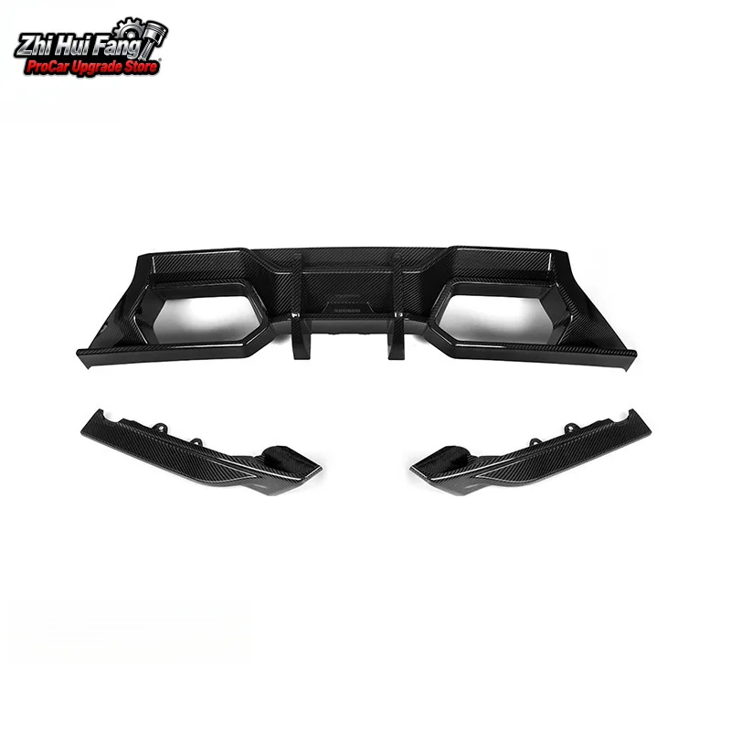 

Подходит для BMW M2 G87, задний диффузор из углеродного волокна, задний бампер, хвостовая губа, объемный задний спойлер, модификация