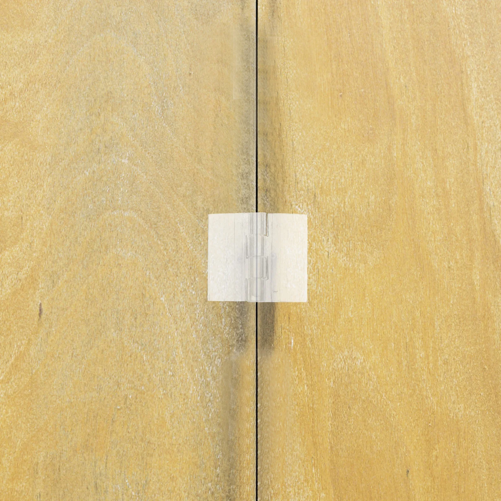 

4 Pcs Self Adhesive Hinges Acrylic 25x35mm Small Hinges for Crafts Furniture Cabinet Box Plastic Lightweight Easy Installation