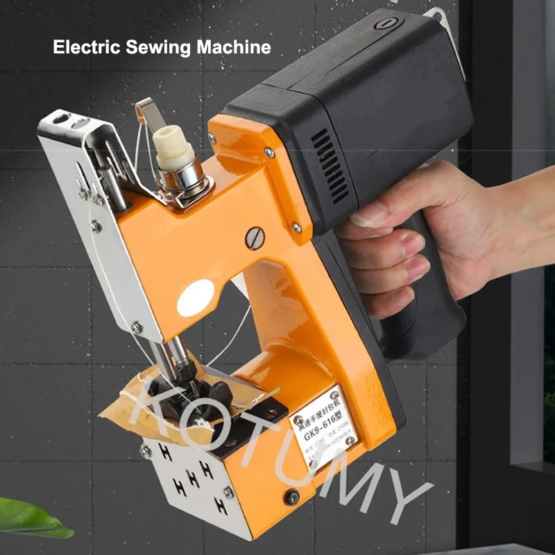 

New Electric Sewing Machine Automatic Packaging Agriculture Textile Industry Woven Bag Handheld Sealing Machine Overlock