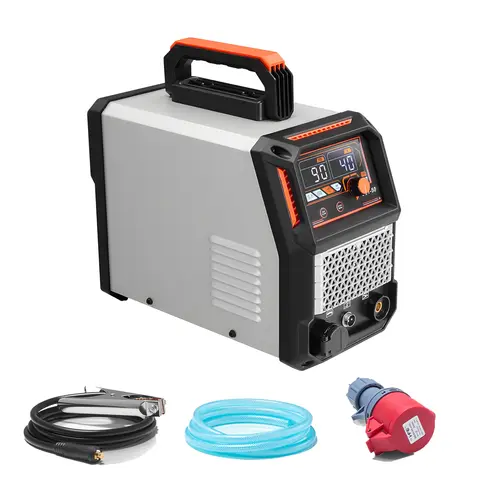 SucceBuy Plasma Cutter Plasma Cutting Machine Digital Display IGBT Inverter - Adjustable PA/PT Time for Home Repairs Workshops