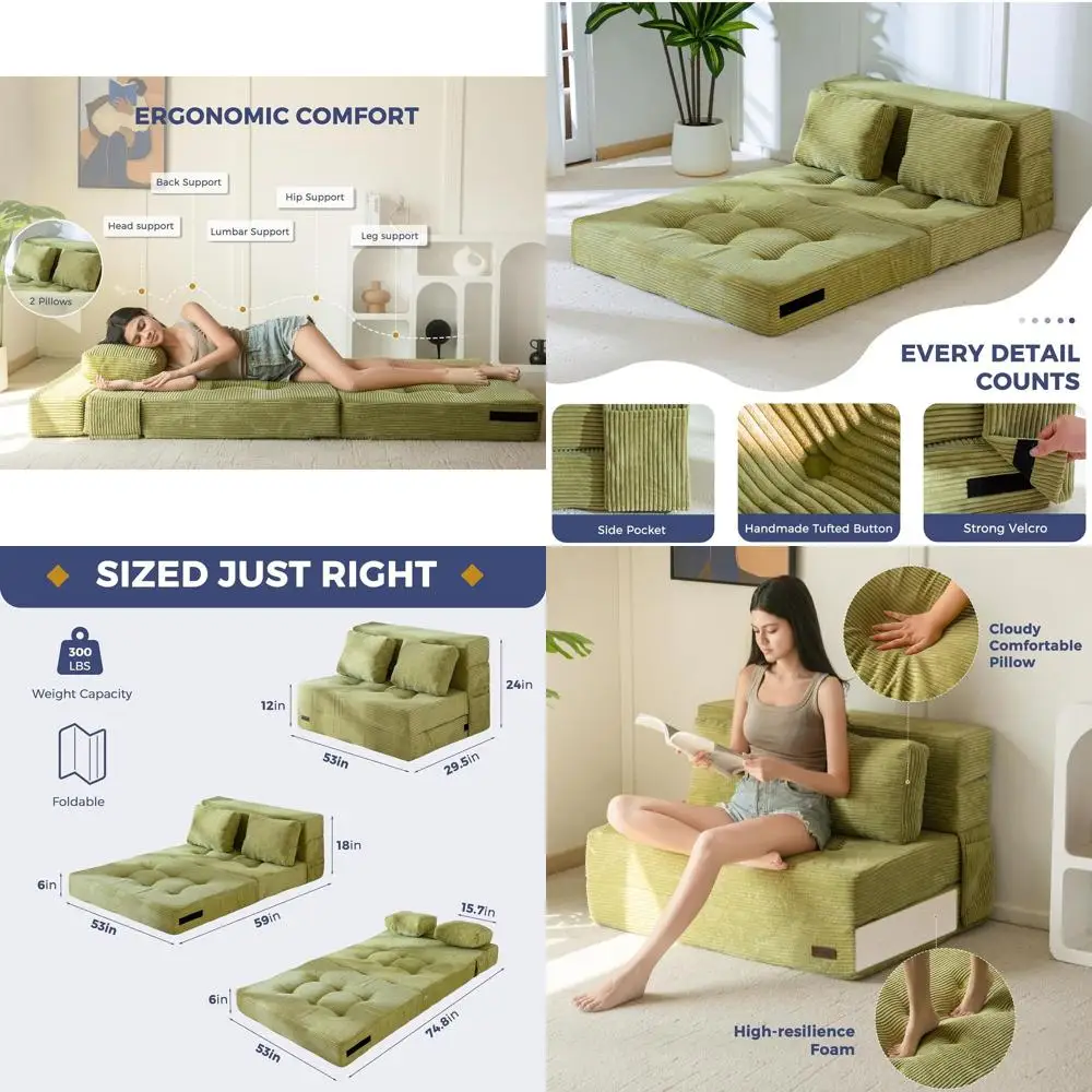 Convertible Soa Bed…