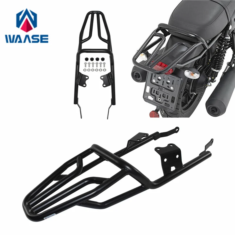 waase For Triumph Speed Twin 900 2023 2024 Rear Luggage Rack Carrier Case Support Holder Bracket