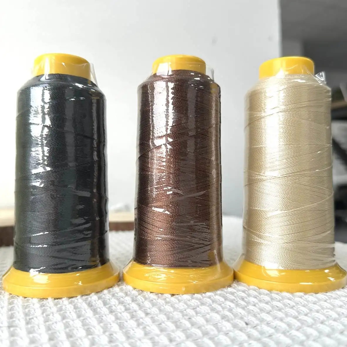 1 шт. нейлоновая нить с типом C, вязаная крючком для парикмахерских, принадлежности для изготовления париков, нитки из полиэстера для плетения