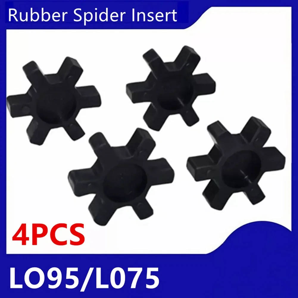 4Pcs NBR Rubber L-jaw Coupler Insert L095/L075 Rubber Spider Insert L095 & L075 For Lovejoy For TB Woods L-jaw Coupler