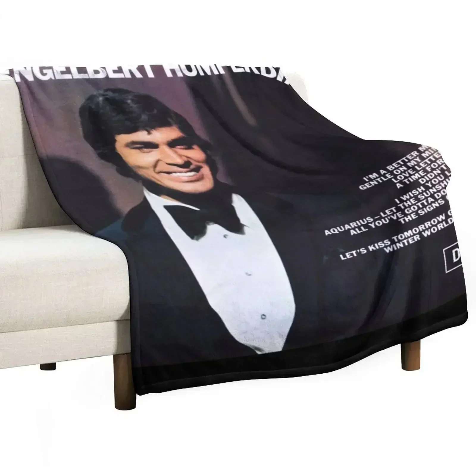 

Engelbert Humperdinck engelbert humperdinck Throw Blanket Travel Size Cozy Blanket for Plane Train