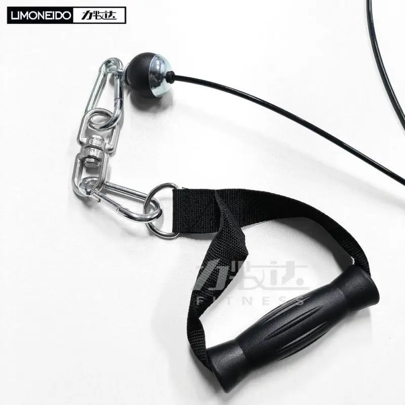 8Pcs Fitness handle swivel ring 304 stainless steel universal ring 8 anti knot wire rope joint