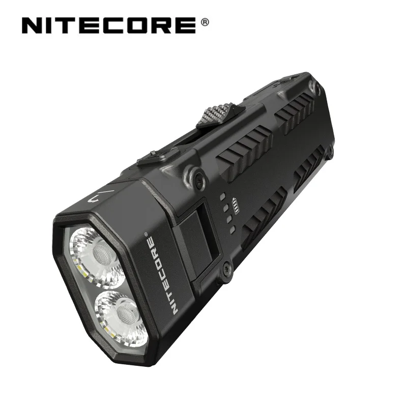 

Фонарь Nitecore EDC09 1600 люмен EDC 102 ° Вращающаяся поворотная головка, USB-C, перезаряжаемая, с магнитным креплением, корпус из нержавеющей стали