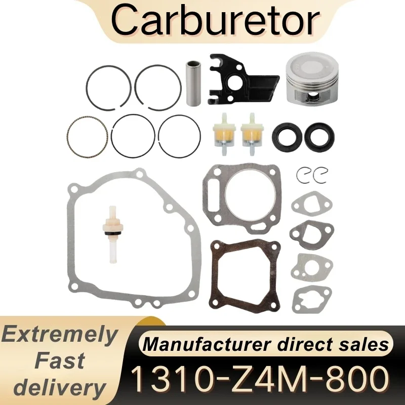 

68mm Piston Ring Connecting Rod Engine Full Gasket Set FIt for HONDA GX160 GX200 5.5HP 4-Cycle Gas Engine Generator Water Pump