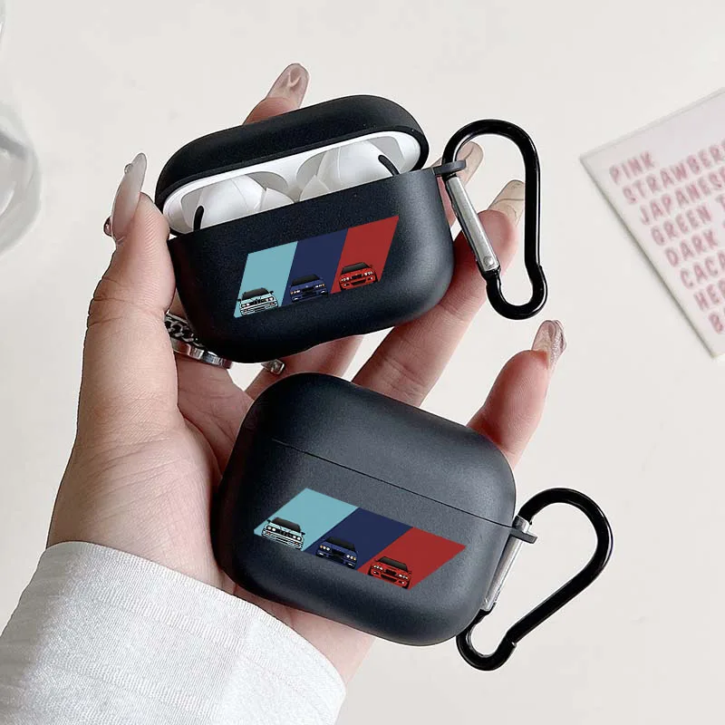 Creative & Cool Car Pattern Headphone Case for Airpods 1/2 3 4 for AirPods Pro3/Pro2/Pro Earphone Case Gifts for Friends Family