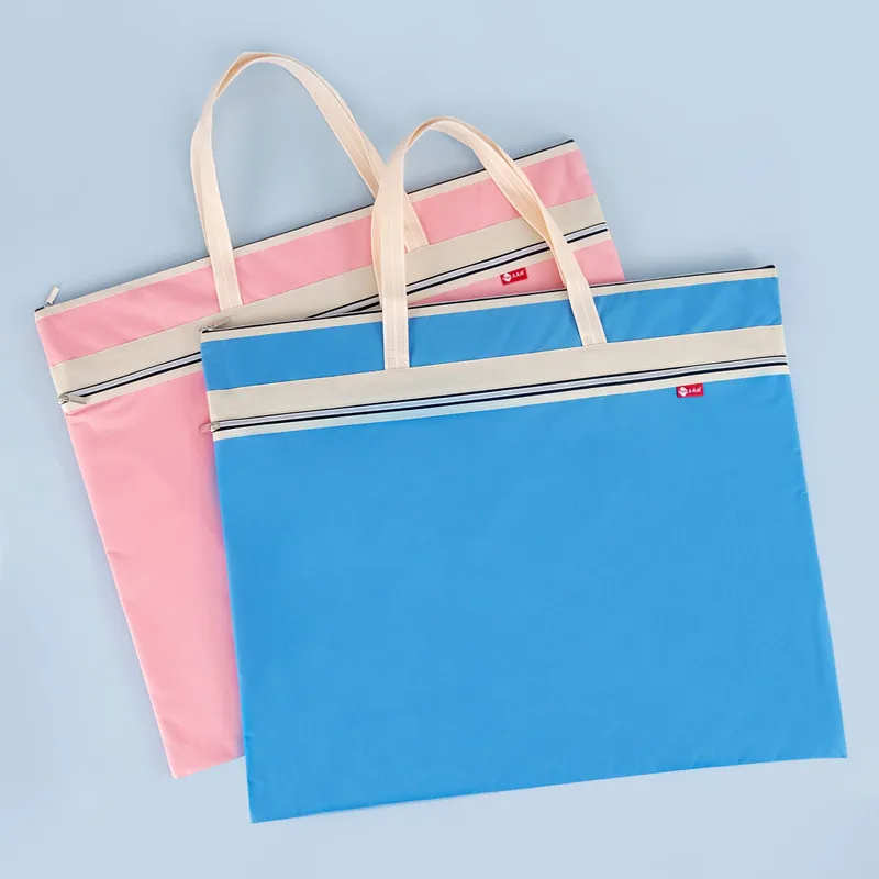 Borsa grande A2 per artisti, borsa portadisegni A2, borsa per materiale artistico, borsa portatile per pittura.