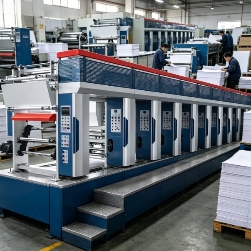 Customized Top Quality 7-color Intaglio Printing Machine High-speed Paper Printing Machine