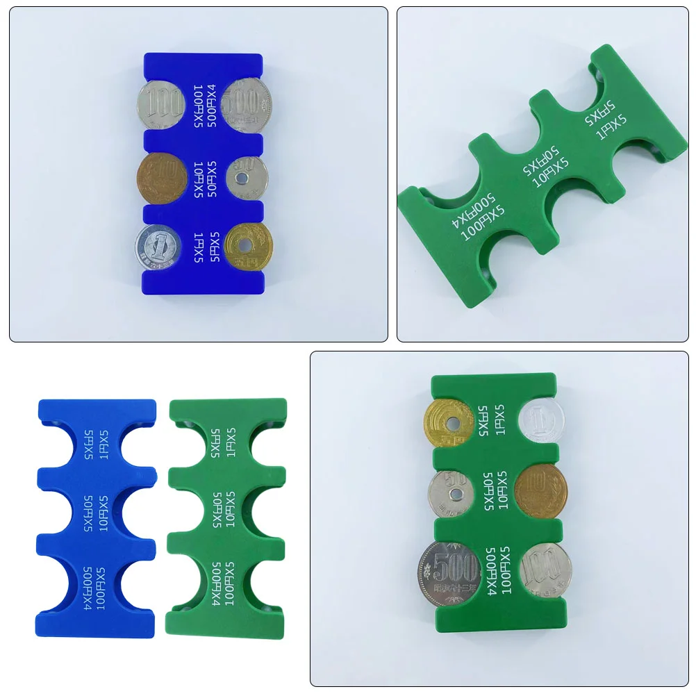 2 قطعة من لوازم جامعي مشبك العملات المعدنية، فارز ABS لموزع المحفظة