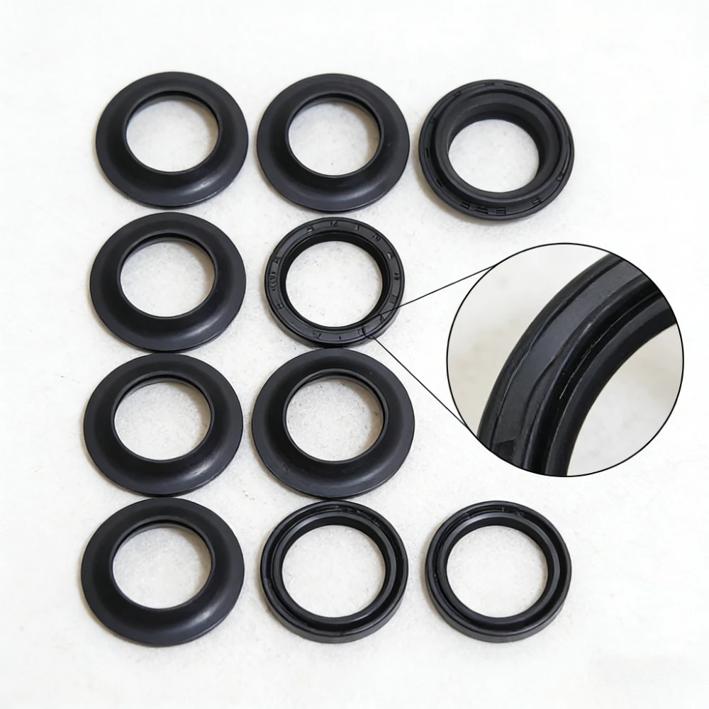 33x45x8/10 33 45 8/10 mm Front Fork Oil Seal & Dust Cover For Yamaha XV 250 XV250 Virago V-STAR Route 66 YP250 MAJESTY 1988-2015