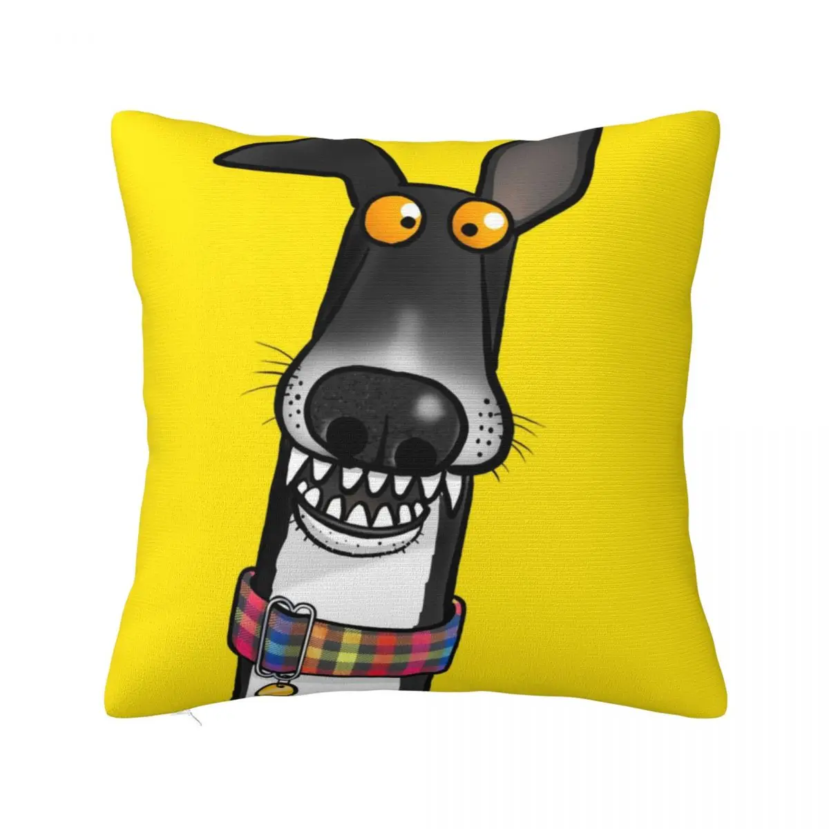 Teefs Pillowcase Polyester Cushion Cover Greyhound Skipworth Whippet Lurcher Dog Galgo Pillow Case Cover Bedroom Dropshipping