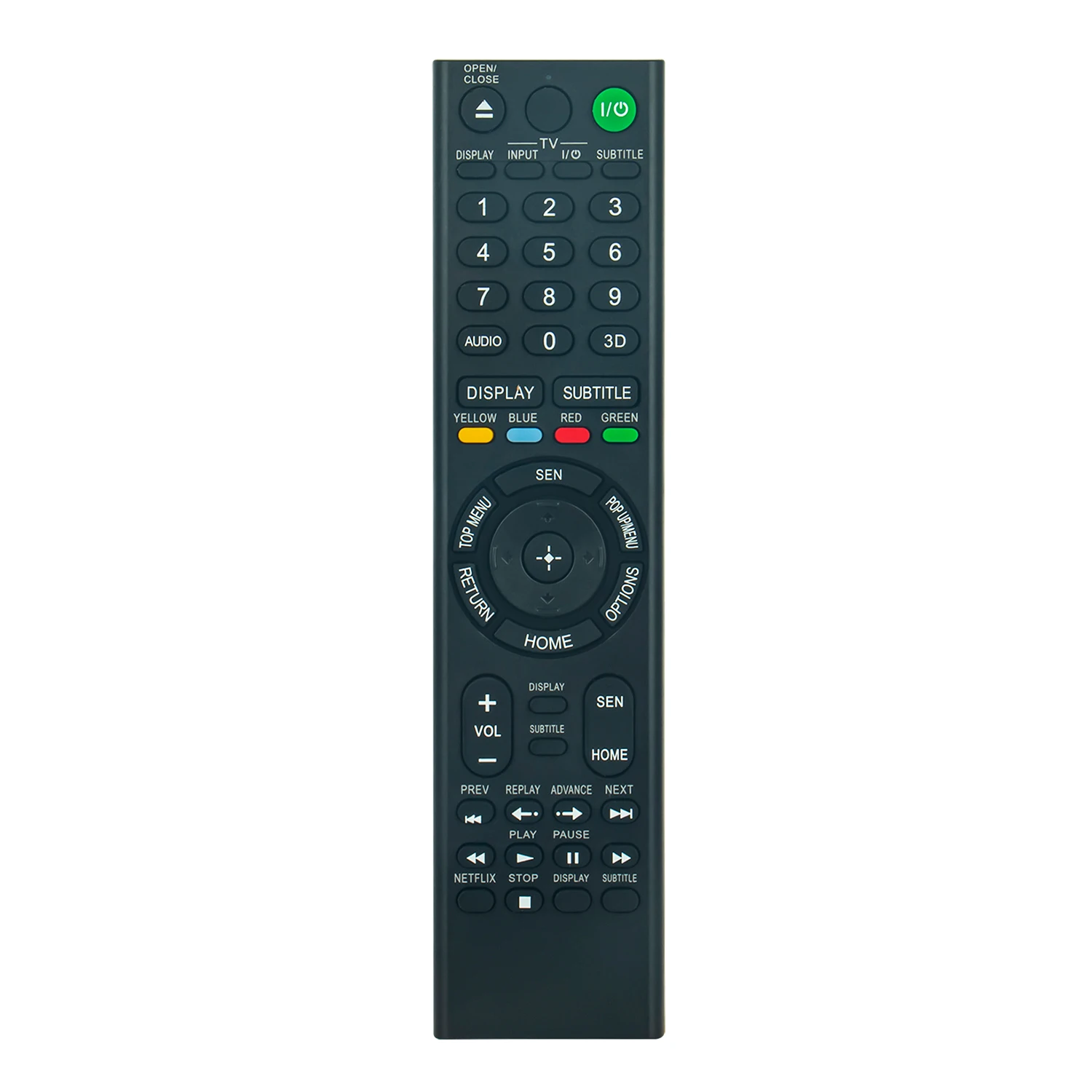 New RMT-B122A Replaced Remote control fit for Sony Blu-ray Disc DVD Player BDP-S790 RMT-B122P RMT-B122C RMT-B122A RMT-B123A