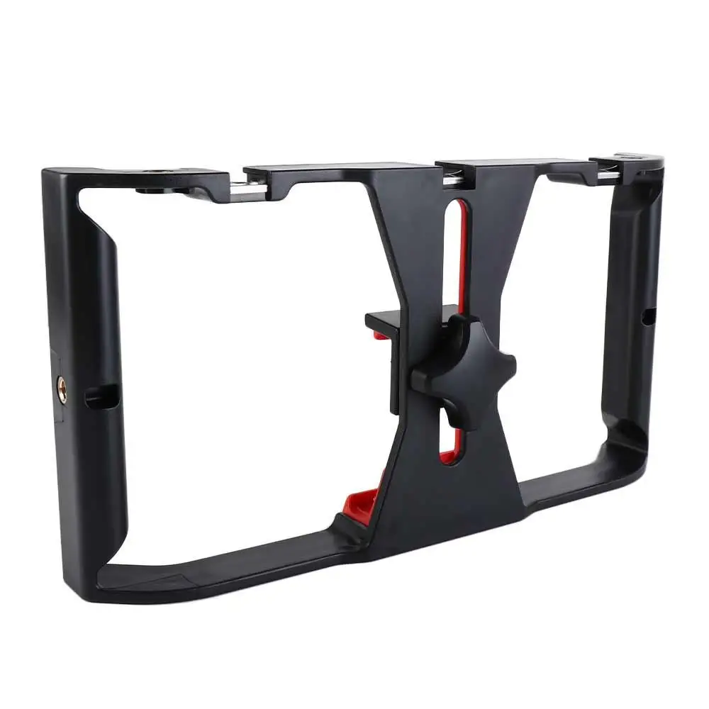 

Hand Grip Mobile Live Supplies Bracket Holder Stabilizer Smartphone Video Rig Video Camera Cage Cage Stabilizer Film Making Rig