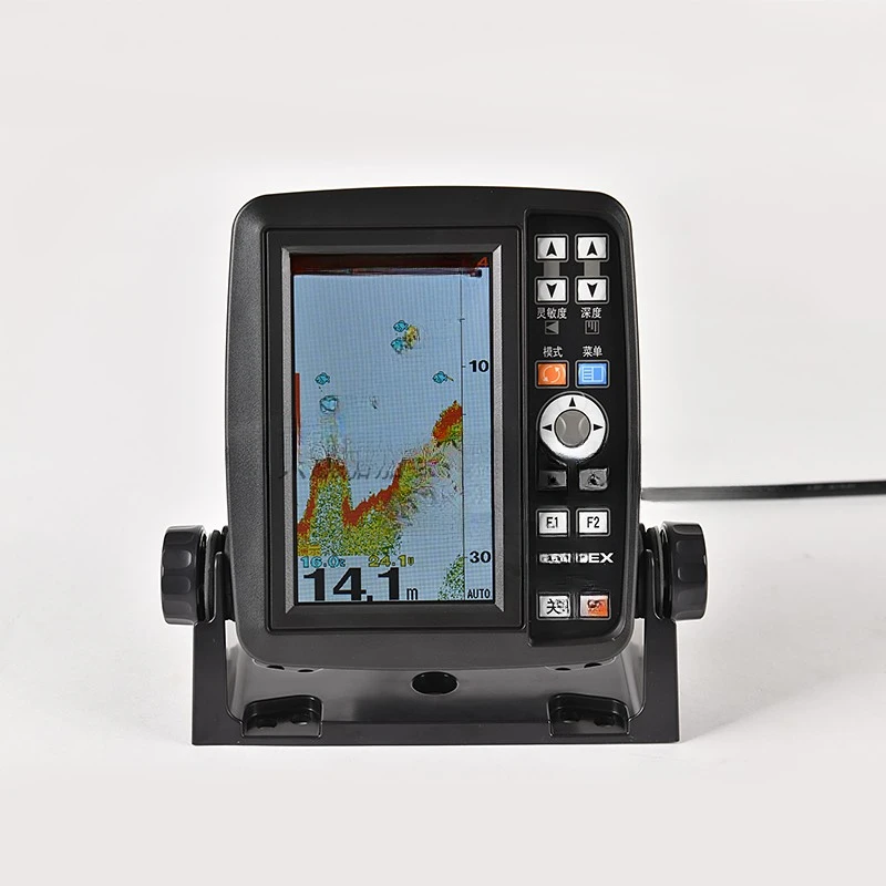 Marine Fish Finder Marine Fishing Boat Sonar Ultrasonic Detector Water Depth Reef 600W