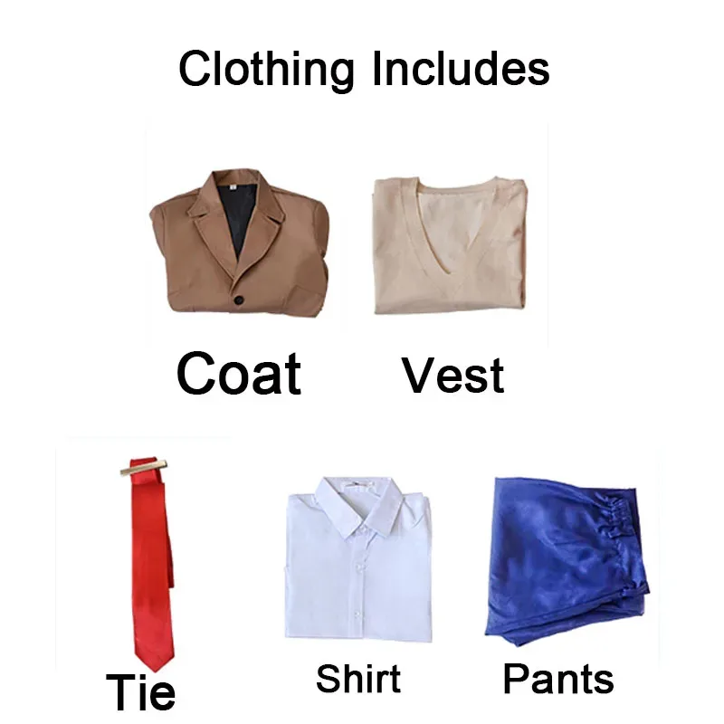 Costume Azusagawa Sakuta Cosplay Wig Seishun Buta Yarou wa Bunny Girl Senpai no Yume wo Minai School Uniform Suits Man Size