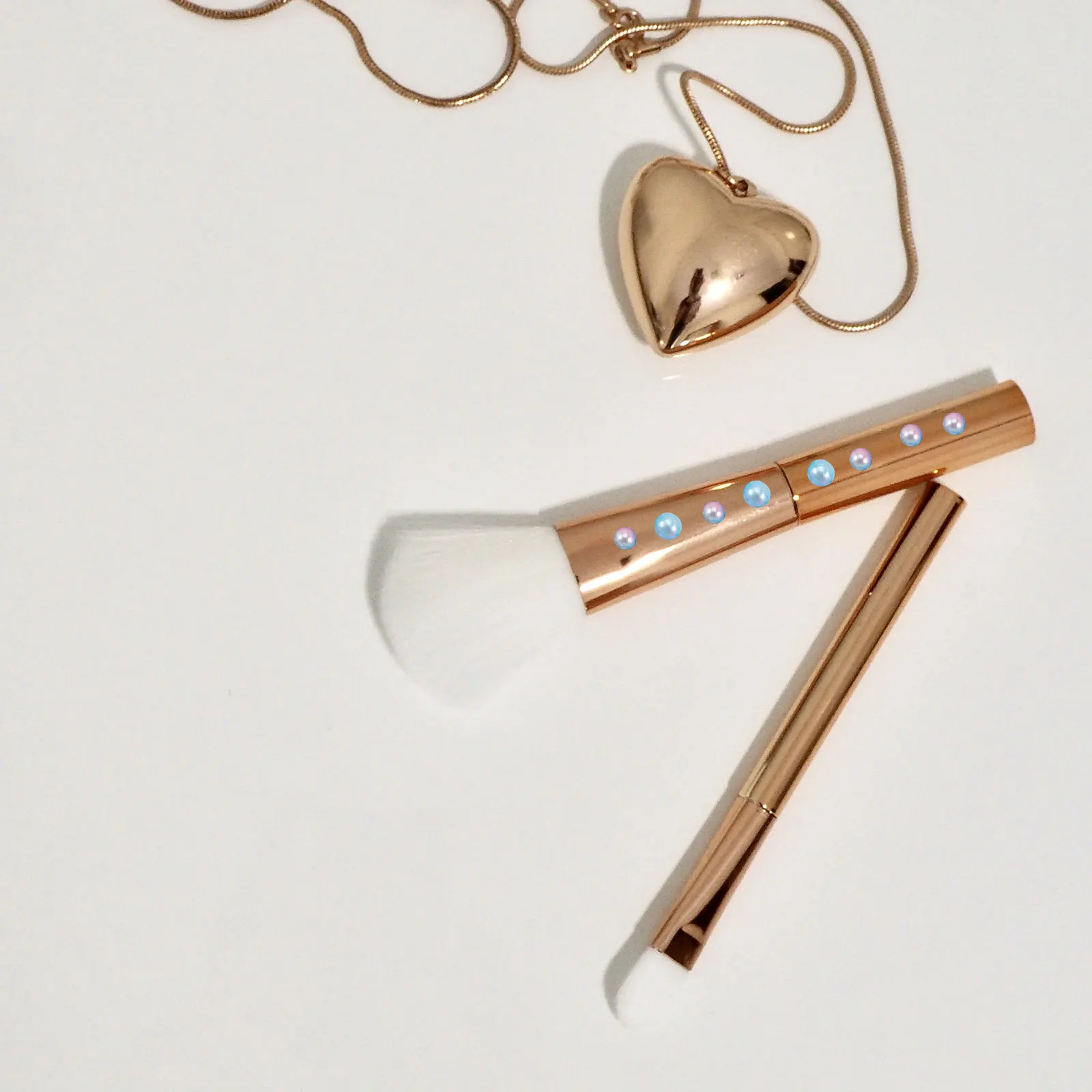 3 Boxen künstliche schwimmende glatte Perlen ohne Loch simulierte Perlen Vase Dekor Handwerk Füllstoff DIY Make-up Pinsel Halter Kunstperle